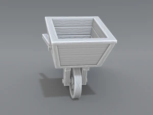 wheelbarrow 3D Print Model