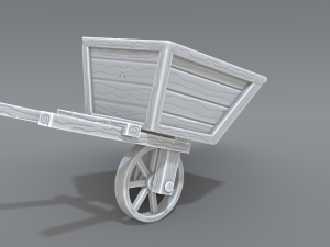 wheelbarrow 3D Print Model