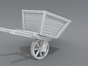 wheelbarrow 3D Print Model