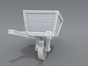 wheelbarrow 3D Print Model