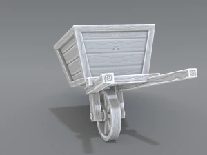 wheelbarrow 3D Print Model
