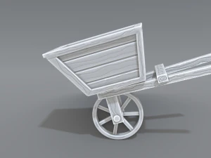 wheelbarrow 3D Print Model