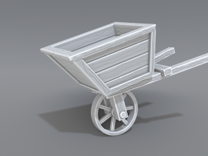 wheelbarrow 3D Print Model