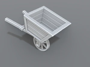 wheelbarrow 3D Print Model