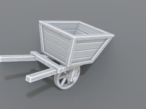 wheelbarrow 3D Print Model