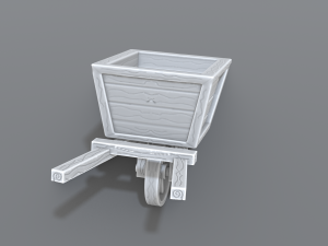 wheelbarrow 3D Print Model