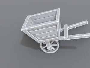 wheelbarrow 3D Print Model