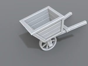 wheelbarrow 3D Print Model