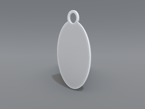 keychain dollar 3D 打印模型