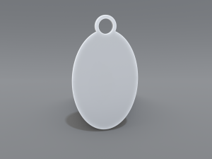 keychain dollar 3D 打印模型