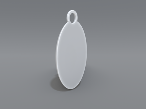 keychain dollar 3D 打印模型
