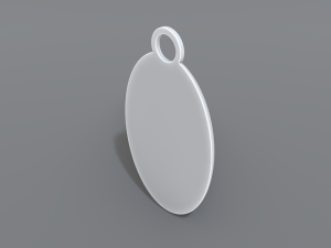 keychain dollar 3D 打印模型