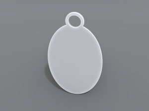 keychain dollar 3D 打印模型