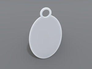 keychain dollar 3D 打印模型
