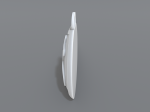 keychain dollar 3D 打印模型