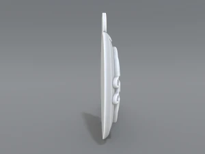 keychain euro 3D Print Model