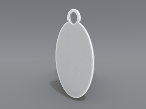keychain euro 3Dプリントモデル
