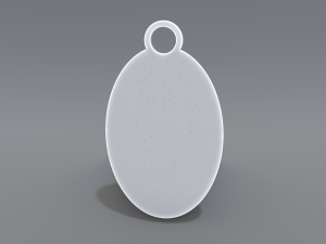 keychain euro 3Dプリントモデル