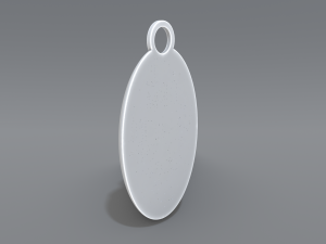 keychain euro 3Dプリントモデル