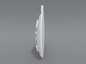 keychain euro 3Dプリントモデル