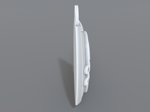 keychain euro 3Dプリントモデル