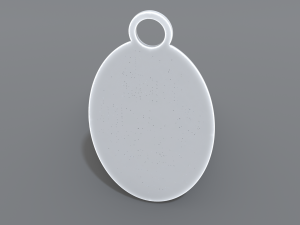 keychain euro 3Dプリントモデル