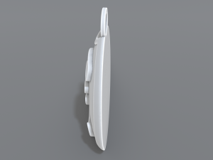 keychain euro 3Dプリントモデル