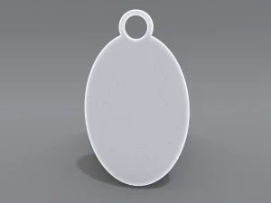 keychain ruble 3D Print Model