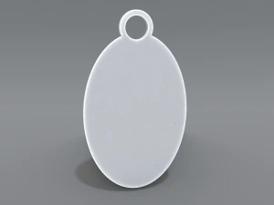 keychain ruble 3D Print Model