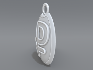 keychain ruble 3D Принт Модель