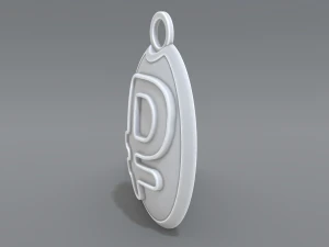 keychain ruble 3D Print Model