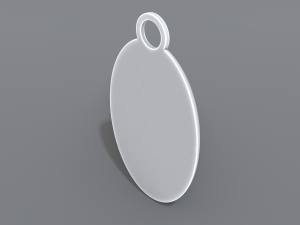 keychain ruble 3D Принт Модель