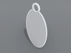keychain ruble 3D Print Model
