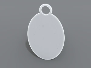keychain ruble 3D Print Model
