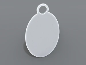 keychain ruble 3D Print Model
