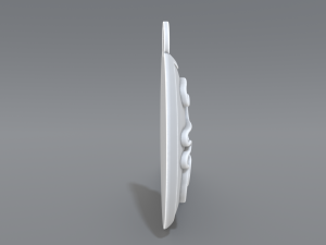 keychain hryvnia Modelo de Impressão 3D