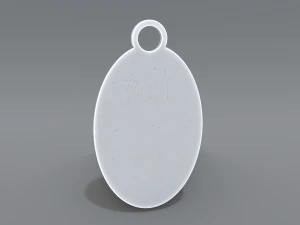 keychain hryvnia 3D Print Model