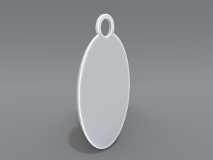 keychain hryvnia Modelo de Impressão 3D