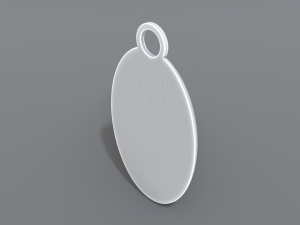 keychain hryvnia Modelo de Impressão 3D