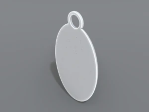 keychain hryvnia 3D Print Model