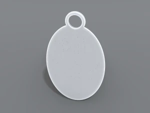 keychain hryvnia 3D Print Model