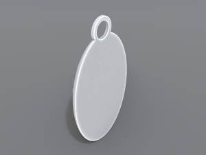 keychain hryvnia Modelo de Impressão 3D