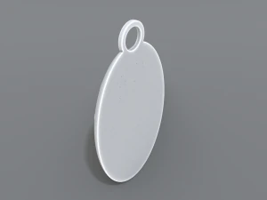 keychain hryvnia 3D Print Model