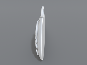 keychain hryvnia Modelo de Impressão 3D