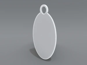 keychain pound sterling 3D Print Model