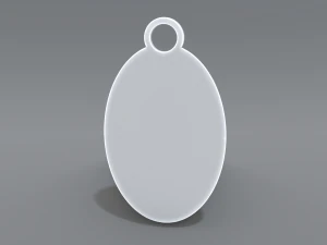 keychain pound sterling 3D Print Model