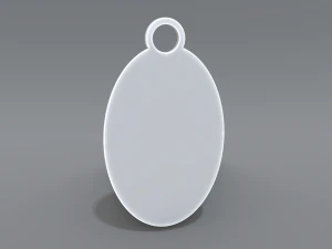 keychain pound sterling 3D Print Model