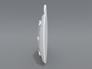 keychain pound sterling 3D-printmodel