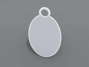 keychain pound sterling 3D Print Model