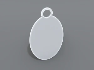keychain pound sterling 3D Print Model